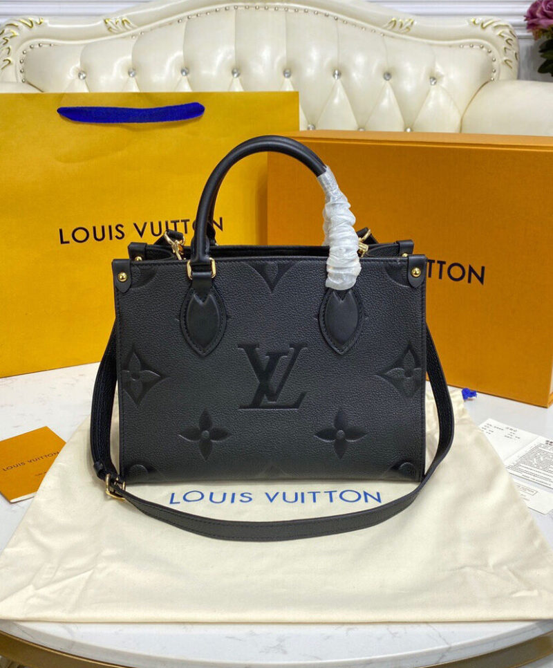 Louis Vuitton Onthego PM Tote Bag M45653 Black